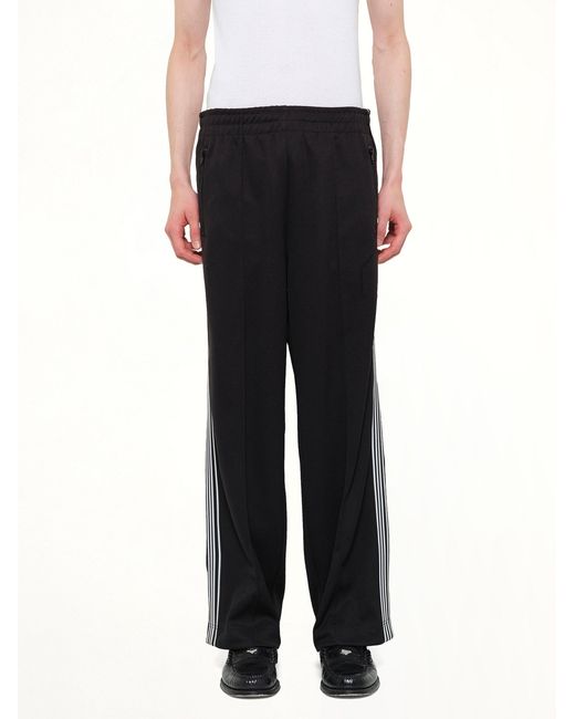 DSM KEI NINOMIYA Black Tracksuit Knit Pants for men
