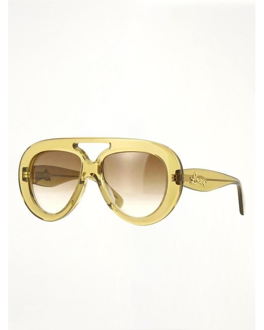 Loewe Metallic Lw40144U 5596F Sunglasses