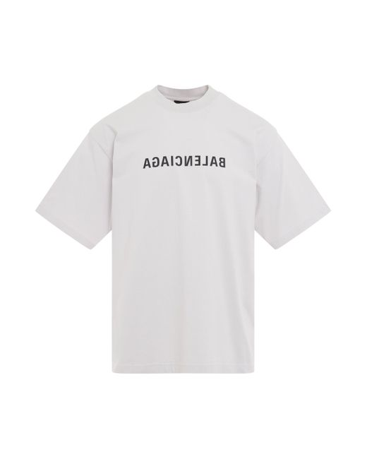 Balenciaga Men's Medium Fit Logo T-Shirt