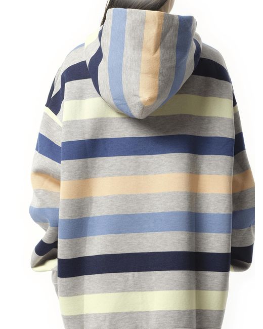 Marc Jacobs Gray Long Sleeve Hooded Sweatshirt, Size: Small