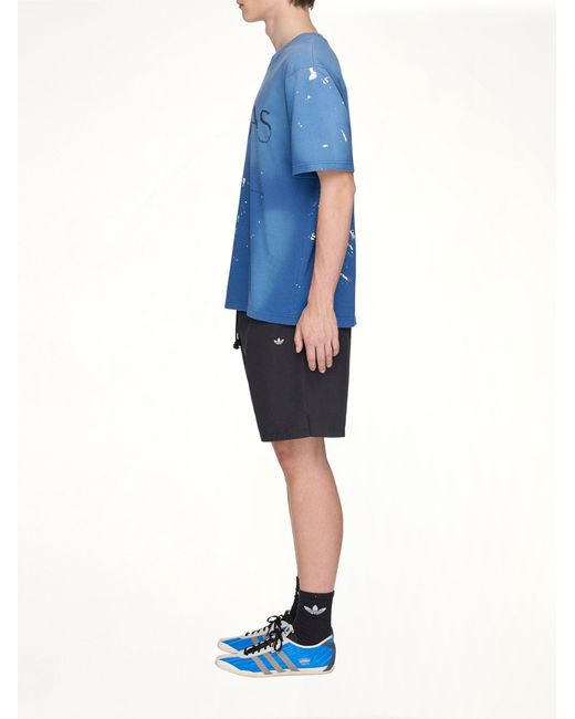 Song For The Mute Blue Adidas X Sftm Adi007 Shorts for men