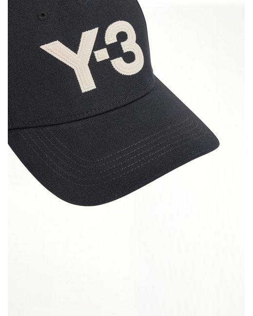 Y-3 Blue Logo Cap for men