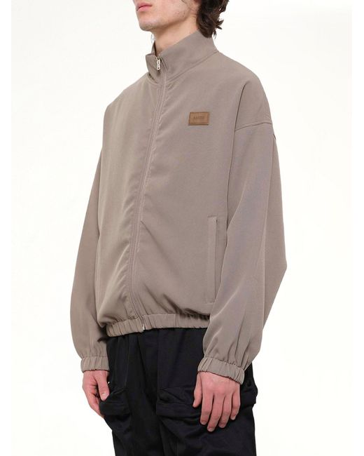 Amiri Gray Patch Cady Track Jacket for men