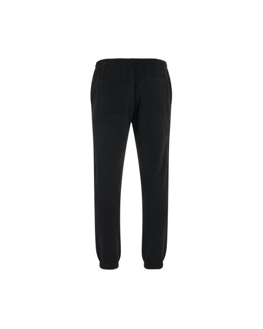 Represent Black 'Patron Of The Club Sweatpants, , 100% Cotton, Size: Small for men