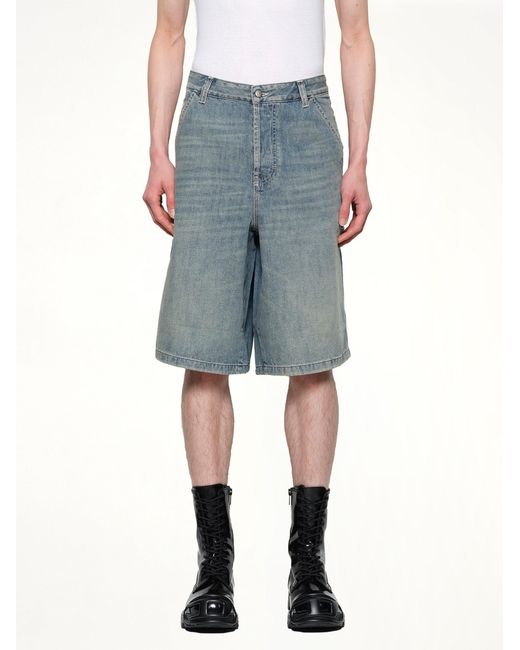 DIESEL Blue D-Livery-W-Short Denim Shorts for men