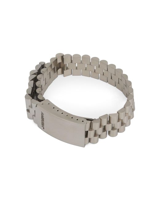 Ambush Rollie Chain Long Bracelet In Silver in Gray for Men | Lyst