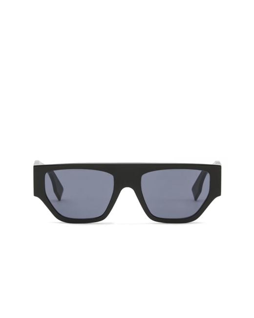Fendi Black Fe40108U 5401V Injected Sunglasses