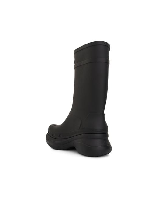 Balenciaga Crocs Boot In Black for Men | Lyst