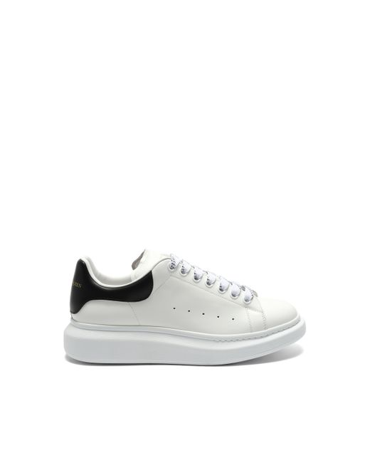 Alexander McQueen White Larry Oversized Sneakers, /, 100% Calfskin Leather for men