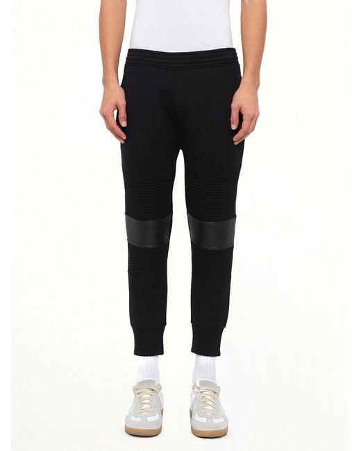 Neil Barrett Black Knit Pants for men