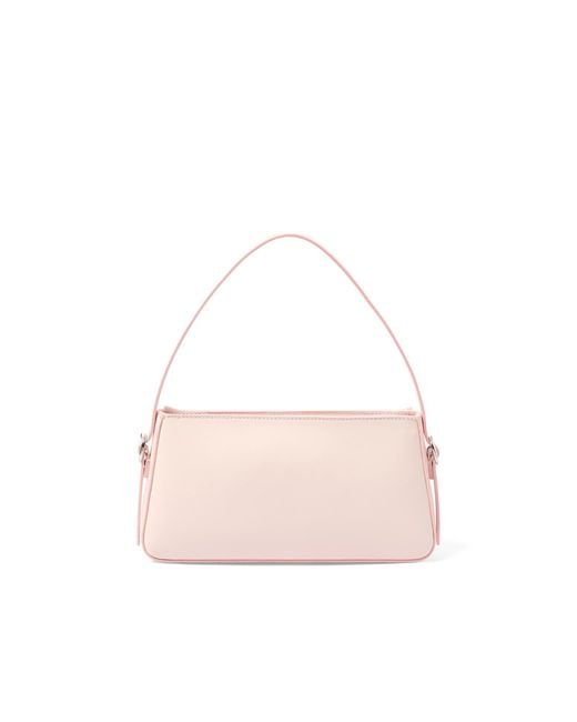 Coperni Pink Belt Baguette Bag, 100% Leather