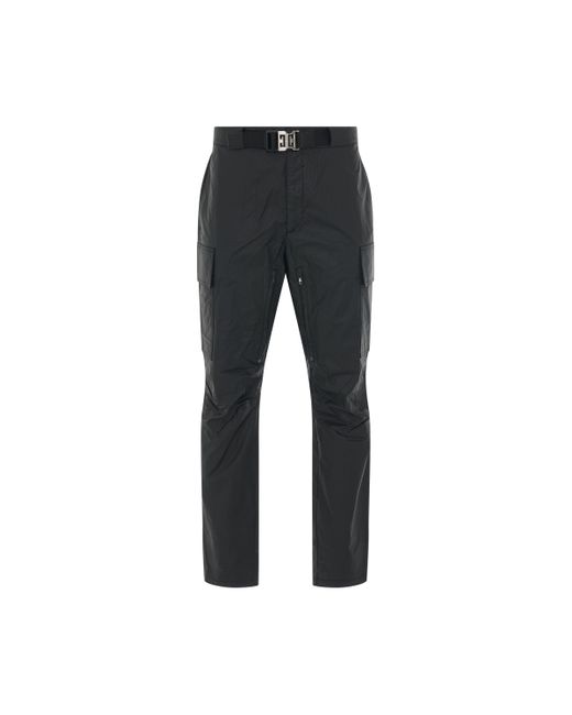 Givenchy Black Light Coated Cotton Trousers, , 100% Cotton for men