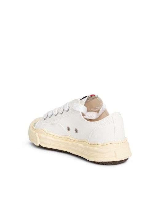 Maison Mihara Yasuhiro White Hank Og Vintage Sneakers, 100% Cotton for men