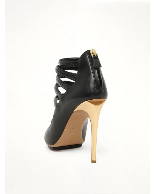 Linda Farrow Black Leather Shoes