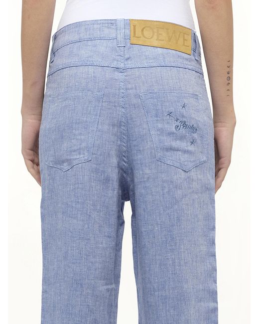 Loewe Blue X Paula Fisherman Pants