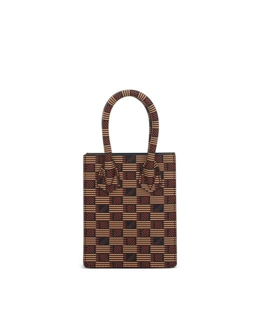 Moreau Brown Suite Bb Bag, 100% Calf Leather