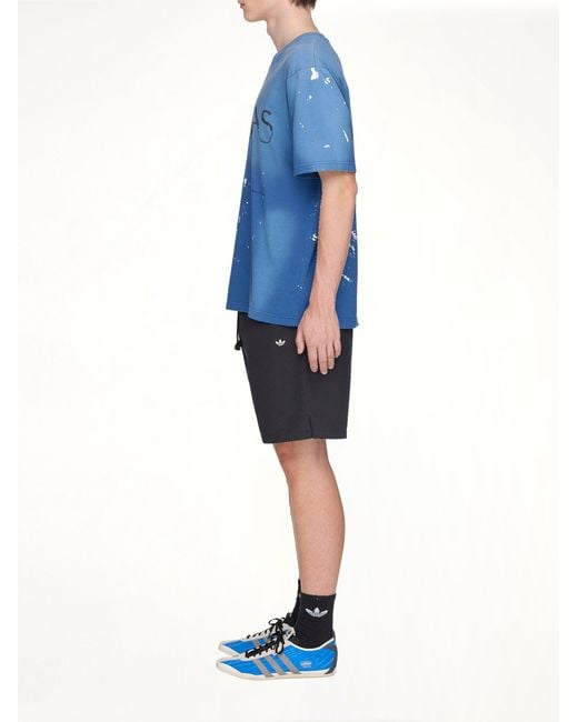 Song For The Mute Blue Adidas X Sftm Adi007 T-Shirt for men