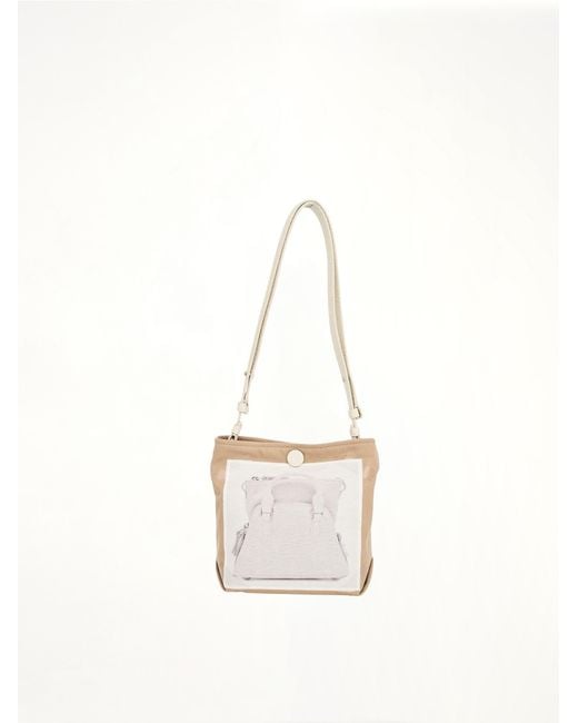 Maison Margiela White Trompel L'Oeil 5Ac Baby Bag