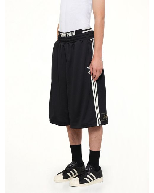 Willy Chavarria Adidas X Wc Mesh Shorts in Black for Men | Lyst