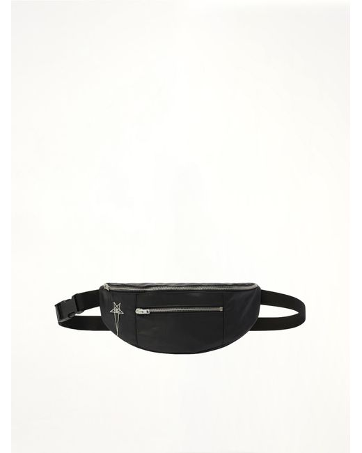 Rick Owens Black Champion X Drkshdw Bumbag for men