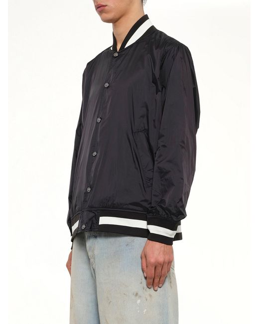 Taion Blue Non Down Basic Reversible Studium Jacket for men