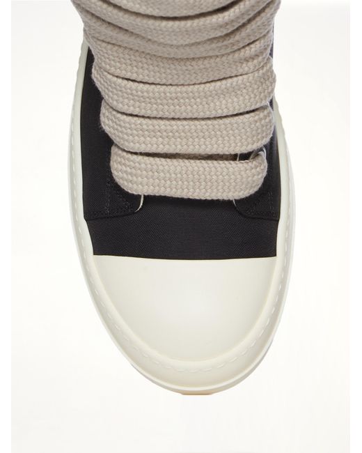 Rick Owens Black Jumbolace Sneaks