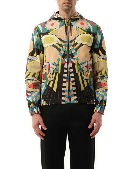 Givenchy Multicolor Rosace Parka for men