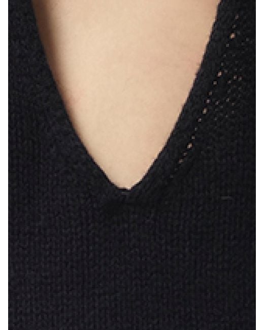 Lanvin Black Knitted Top