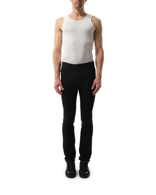 Givenchy Black Embroidered Star Jeans for men
