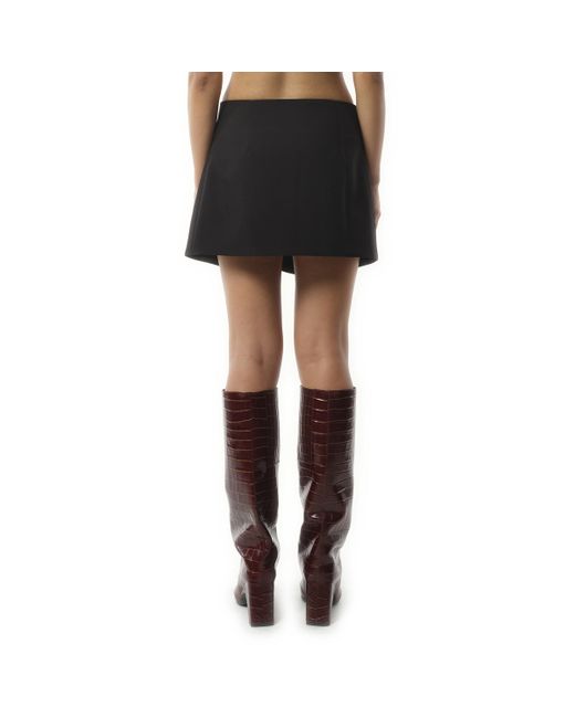 Coperni Black Tailored Mini Skirt, 100% Polyester