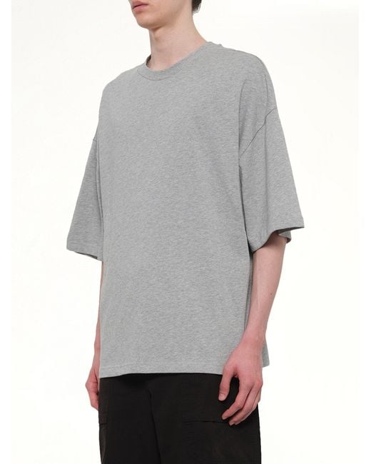 Entire studios Gray Heavy Boxy T-Shirt for men