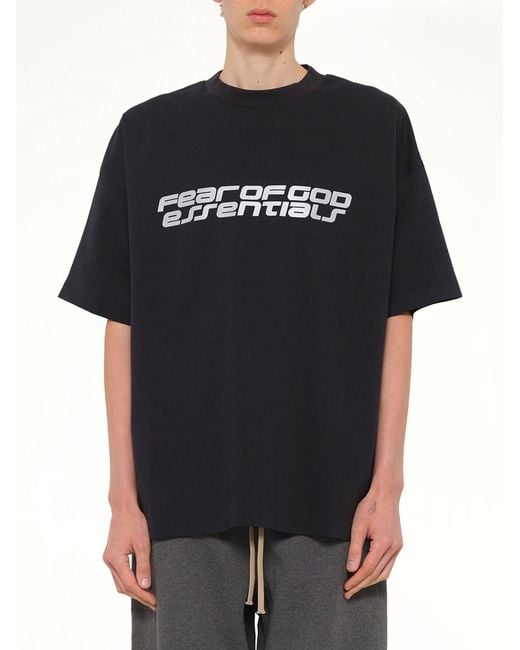 Fear Of God Black 90's Short Sleeve T-Shirt for men