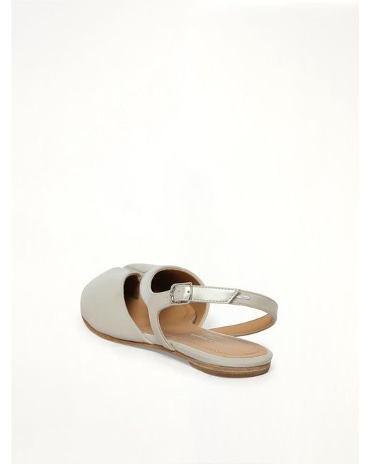 Maison Margiela Natural Tabi Flat Slingback