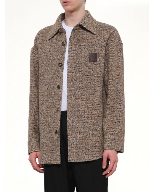Loewe Brown Overshirt for men