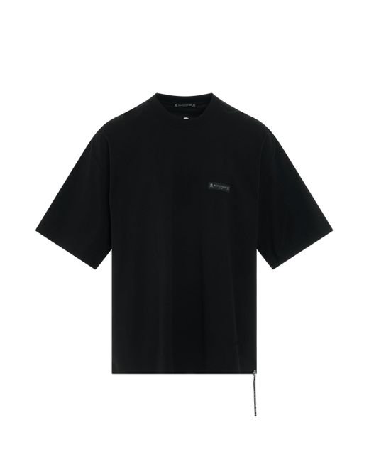 Mastermind Japan Black 'Skull Embroidered Boxy Fit T-Shirt, Short Sleeves, , 100% Cotton, Size: Small for men