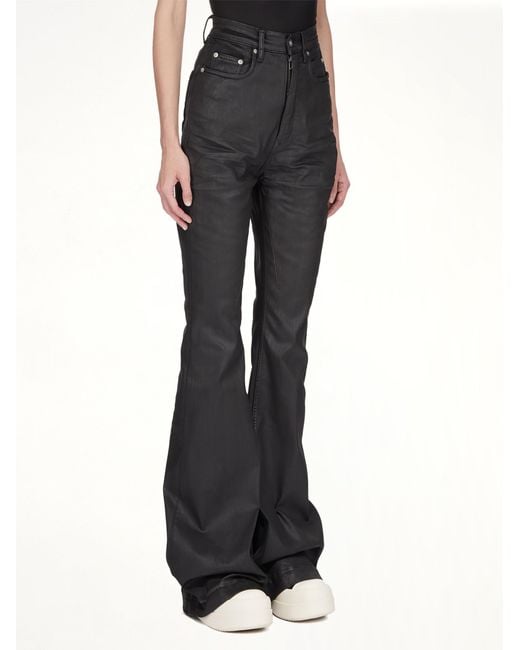 Rick Owens Black Bolan Bootcut