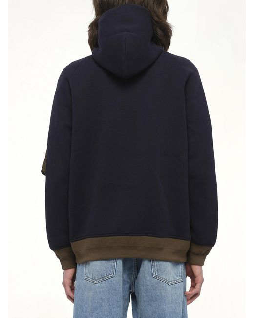 Sacai〉Sponge Sweat Hoodie 24-0336M