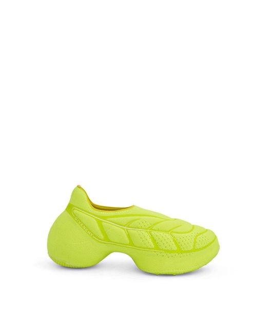 Givenchy Yellow Tk 360 Plus Sneakers, 100% Polyester
