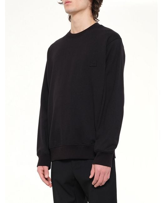 Wooyoungmi Black Back Logo Sweatshirt for men