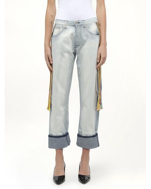 Loewe Blue Stripe Bands Jeans