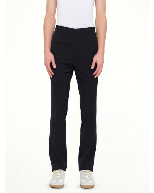 Lanvin Black Pants W/ Ribbon Pocket for men