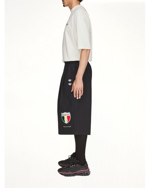 Willy Chavarria Black Adidas X Chavarria Long Twill Short for men