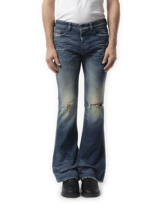 DIESEL Blue 1998 D-Buck Jeans, 100% Cotton for men