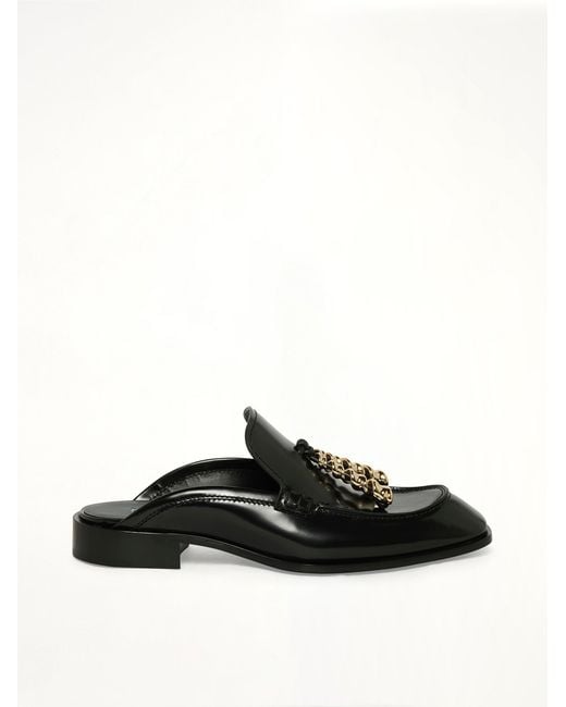 Loewe Black Edge Loafer Mule