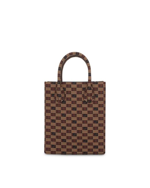 Moreau Brown Suite Jr Bag, 100% Calf Leather