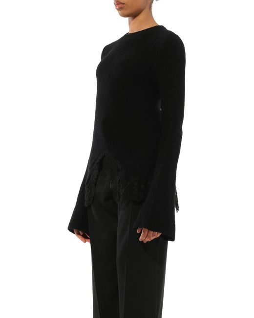 Givenchy Black Long Sleeve Top, Size: Small