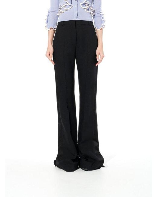 McQueen Black Light Wool Pant