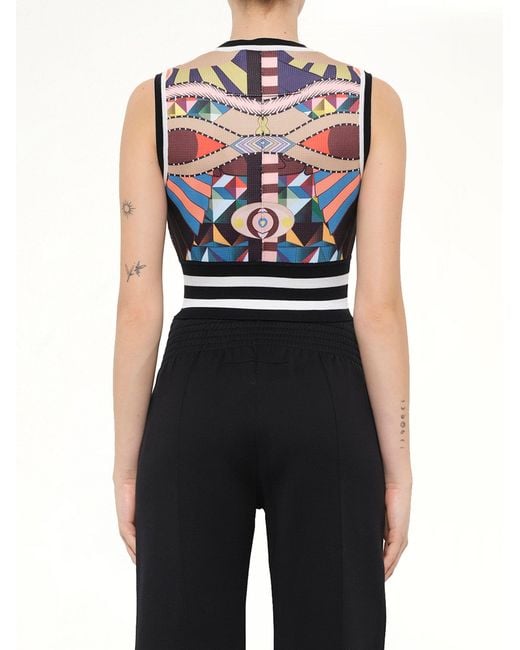 Givenchy Black Sleeveless Top