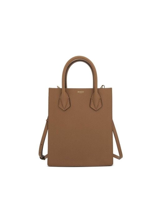 Moreau Brown Suite Jr Bag, 100% Leather