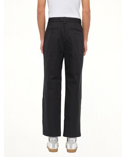 KENZO Black Cropped Pants for men
